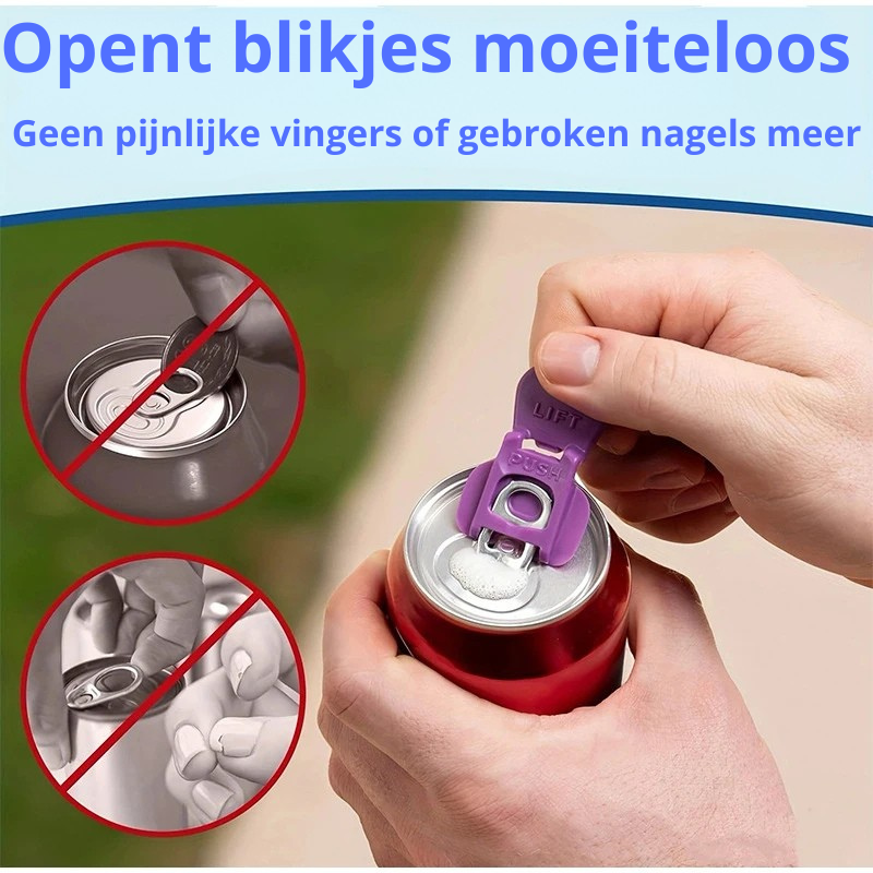 KlikDicht™Open. Klik. Dicht. Zo simpel is fris blijven.