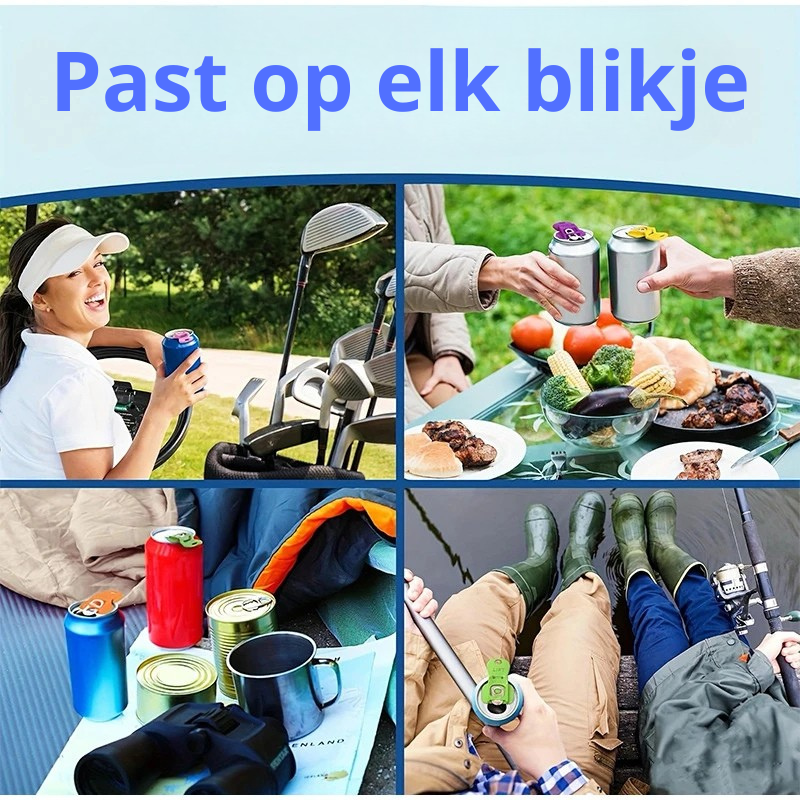 KlikDicht™Open. Klik. Dicht. Zo simpel is fris blijven.