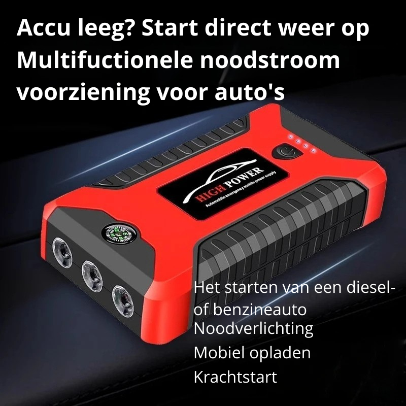 NooDstart™-Jouw redder in elke accu-noodsituatie.