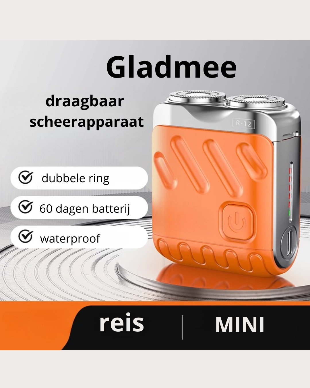GladMee™" Altijd glad. Altijd mee".