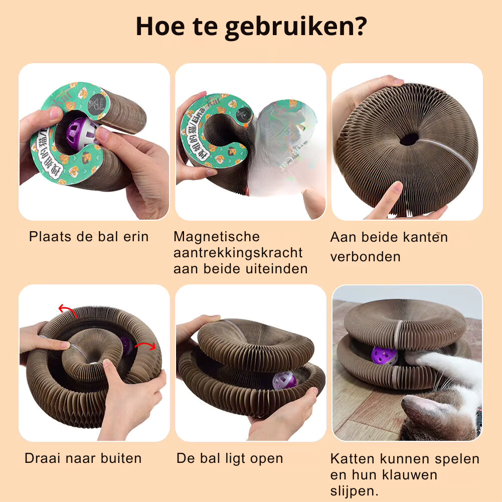 KrabCocon - Je kat verveelt zich. Je meubels niet.