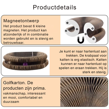 KrabCocon - Je kat verveelt zich. Je meubels niet.