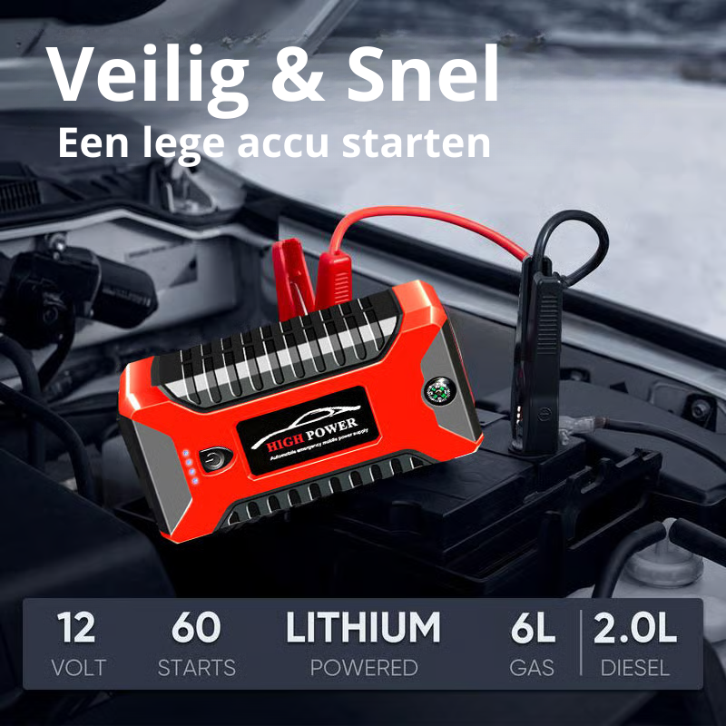 NooDstart™-Jouw redder in elke accu-noodsituatie.