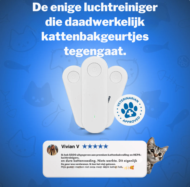 PurrFresh - Elke kattenbak ruikt. Tenzij je dit gebruikt