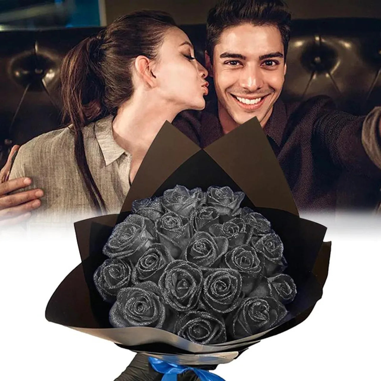 Eeuwige Glitterrozen – Bloemen die blijven schitteren.