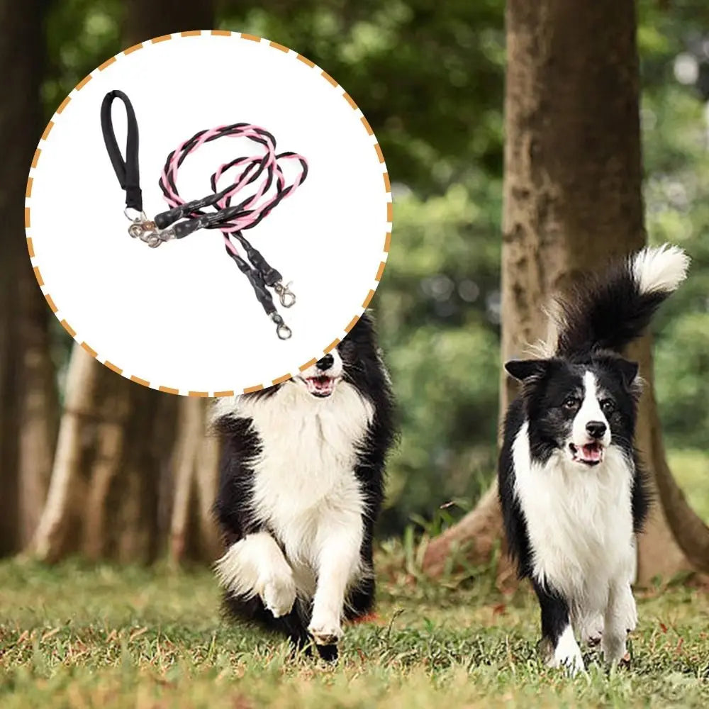 DubbelVrij™-Twee honden. Eén lijn. Geen wirwar.