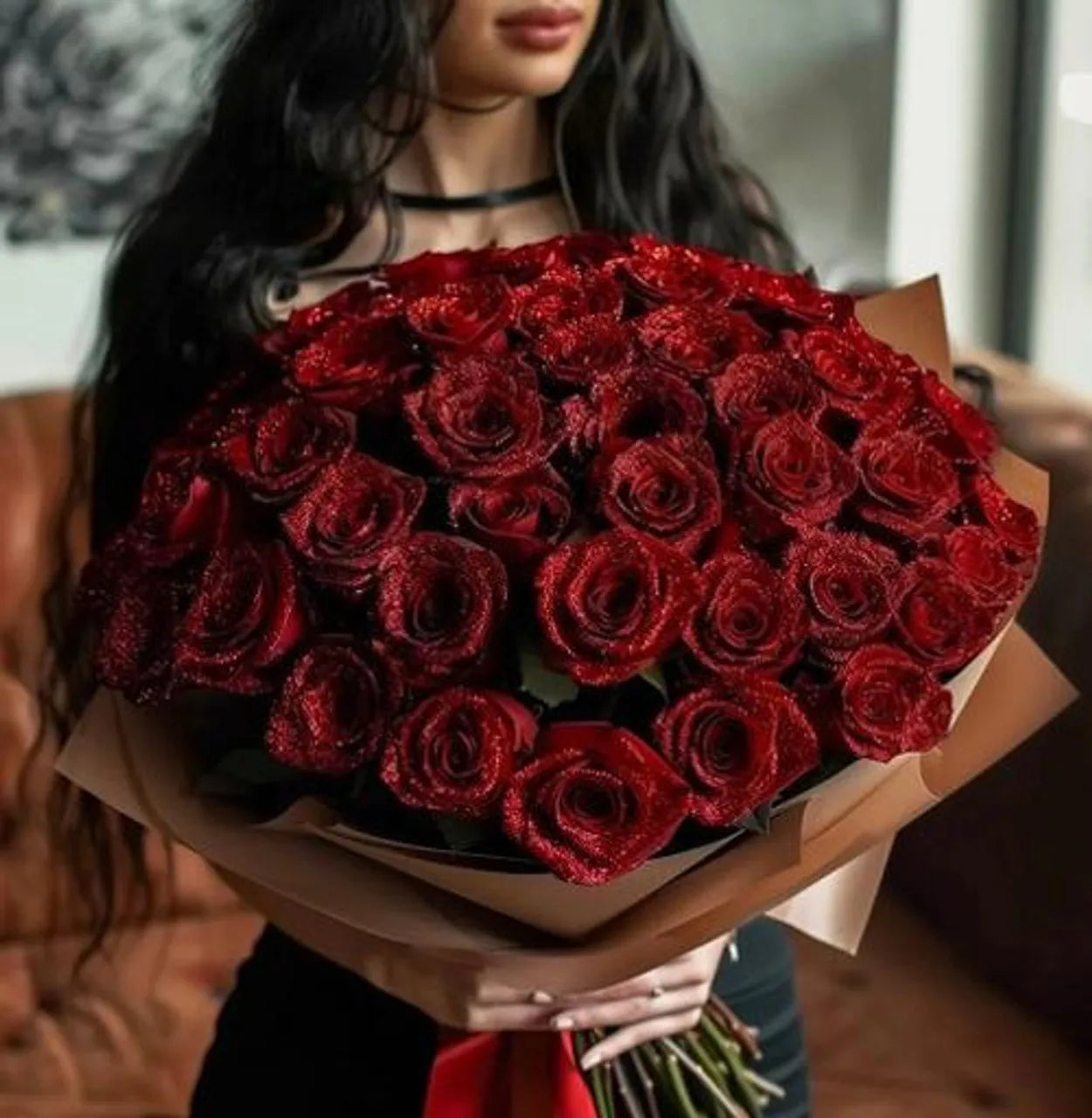 Eeuwige Glitterrozen – Bloemen die blijven schitteren.