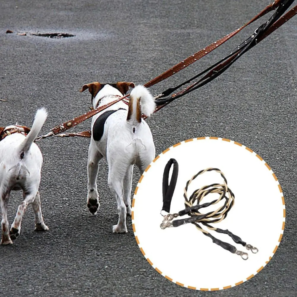 DubbelVrij™-Twee honden. Eén lijn. Geen wirwar.