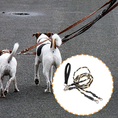 DubbelVrij™-Twee honden. Eén lijn. Geen wirwar.