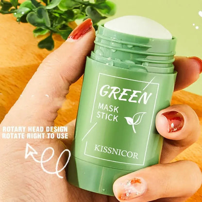 Groene Thee Reinigingsstick – Zuivert je huid. Simpel en fris.