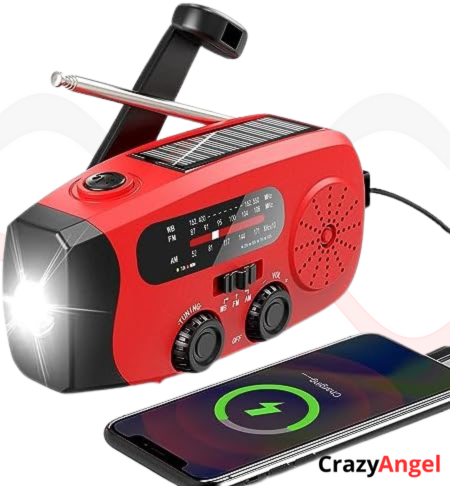 "SurvivorX™-3-in-1 RADIO, ZAKLAMP & POWERBANK