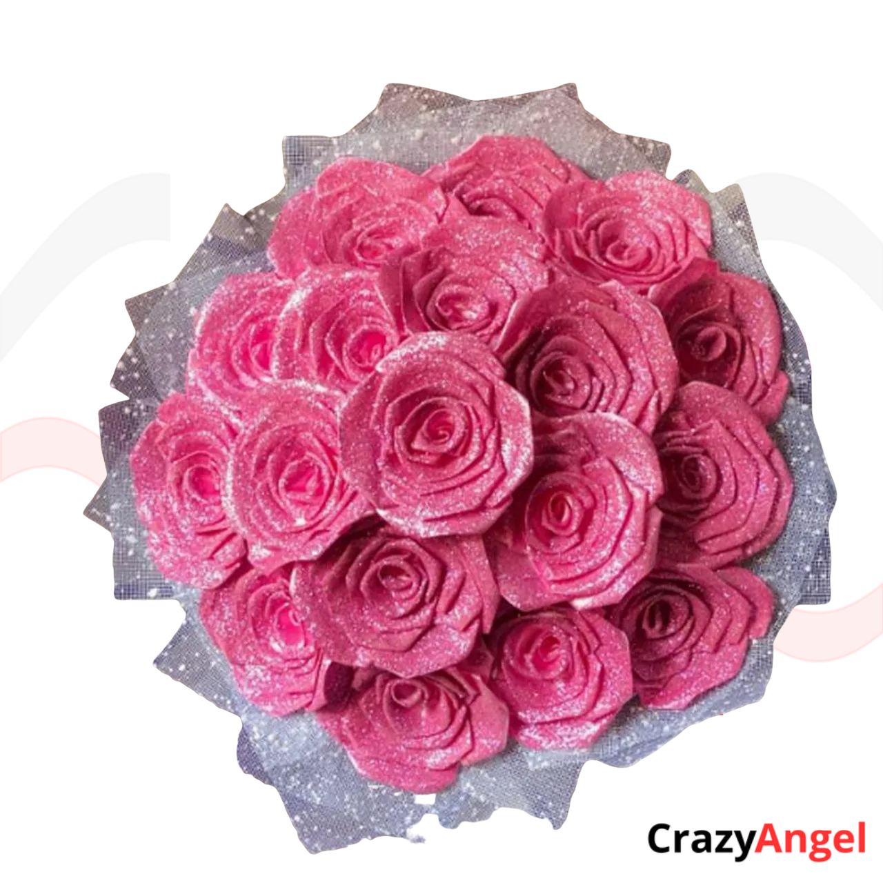 Eeuwige Glitterrozen – Bloemen die blijven schitteren.